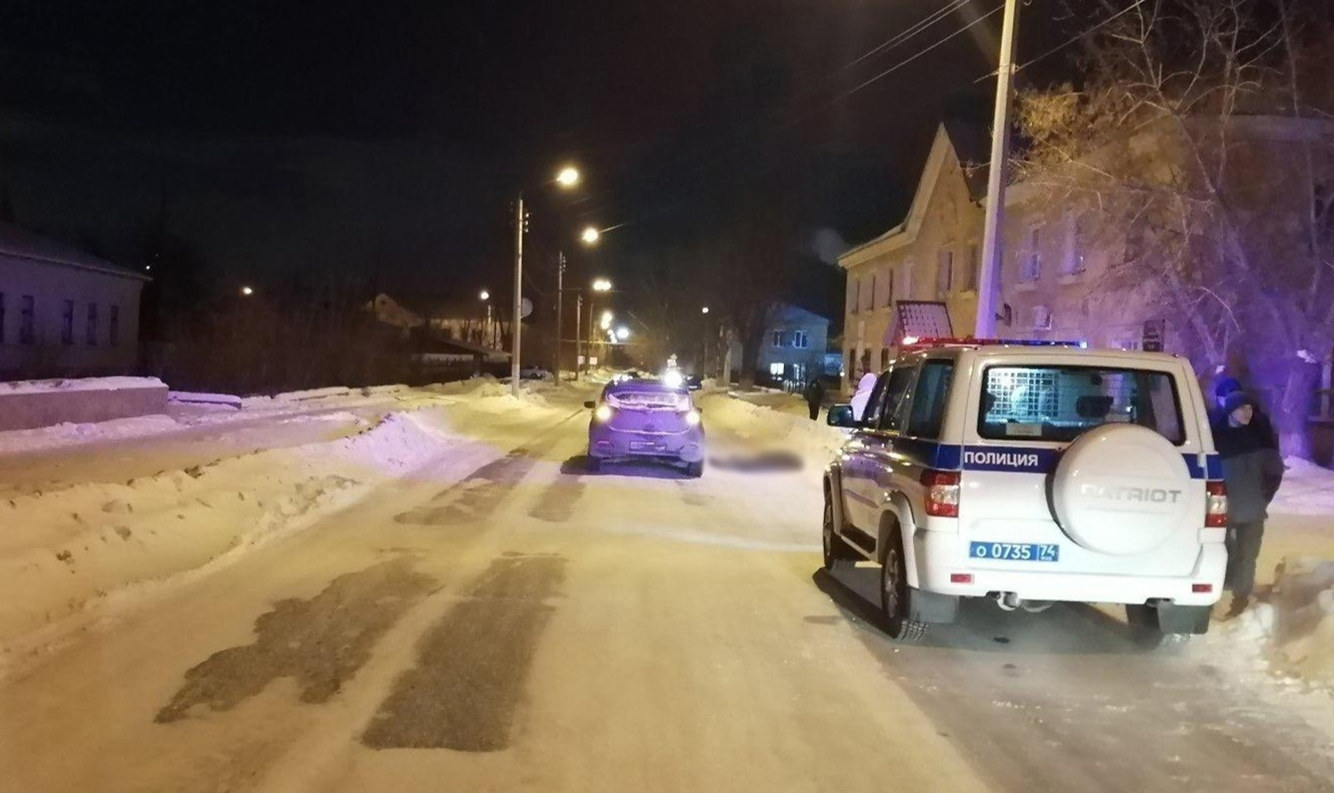 В Коркино иномарка сбила человека. Мужчина погиб на месте | 19.01.2022 |  Челябинск - БезФормата