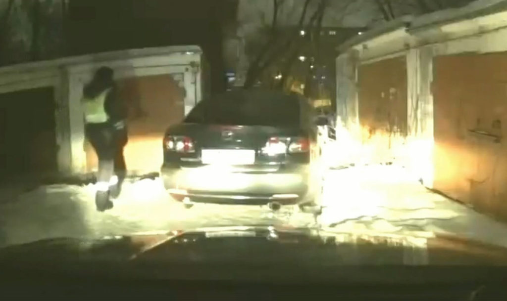 Сотрудники ГИБДД поймали автоугонщика