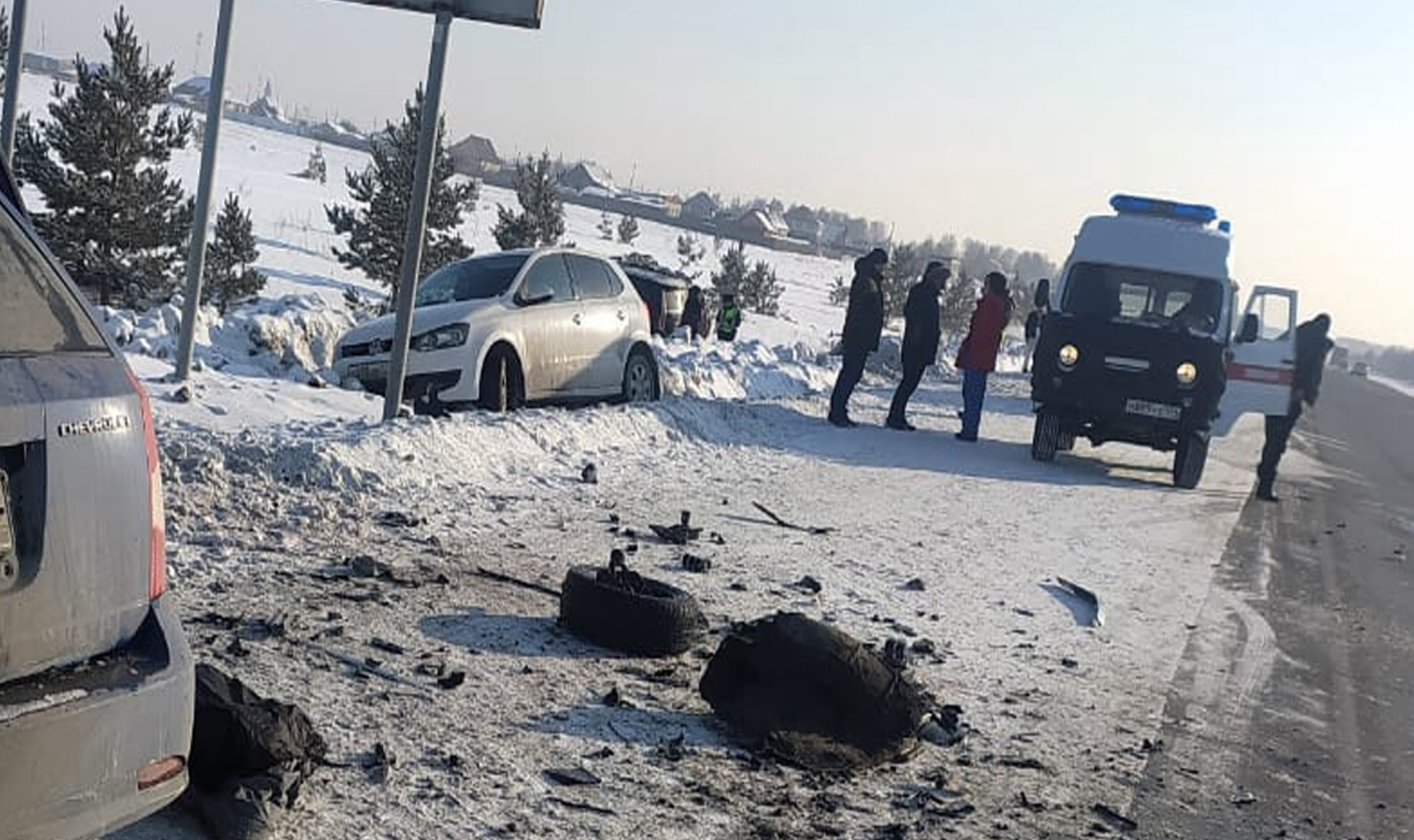 В Пластовском районе произошло массовое ДТП