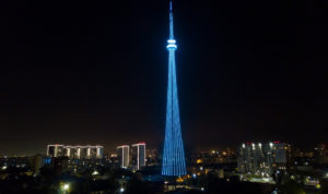 Подсветку на челябинской телебашне решили монетизировать