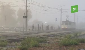Челябинскую область окутал плотный туман