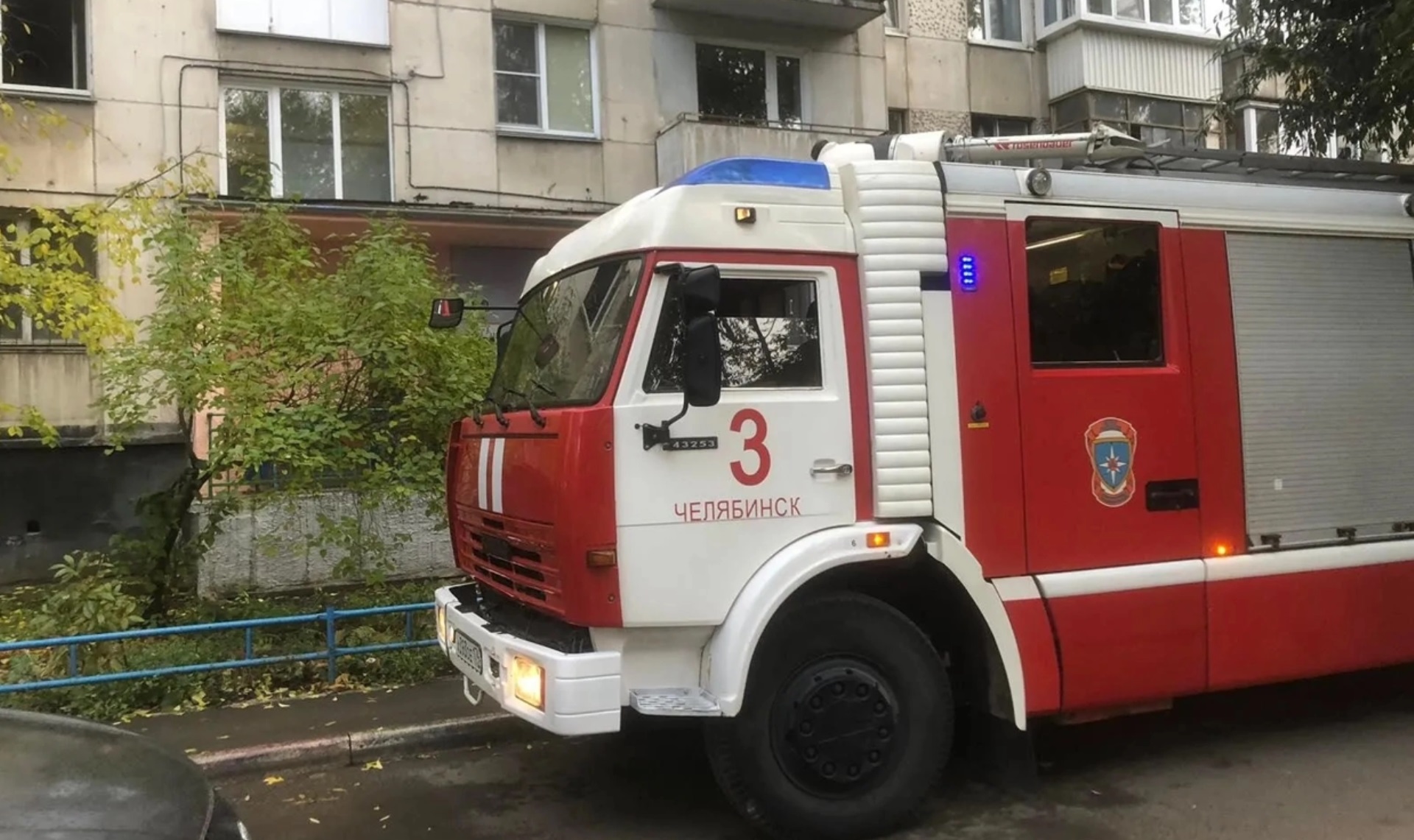 В многоквартирном доме Челябинска из-за пожара погиб человек