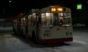 Троллейбус-гармошка