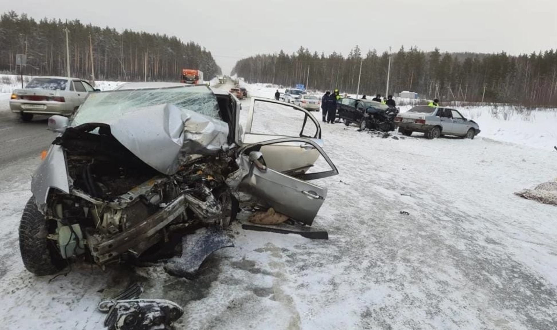 На трассе М5 произошло ДТП со смертельным исходом