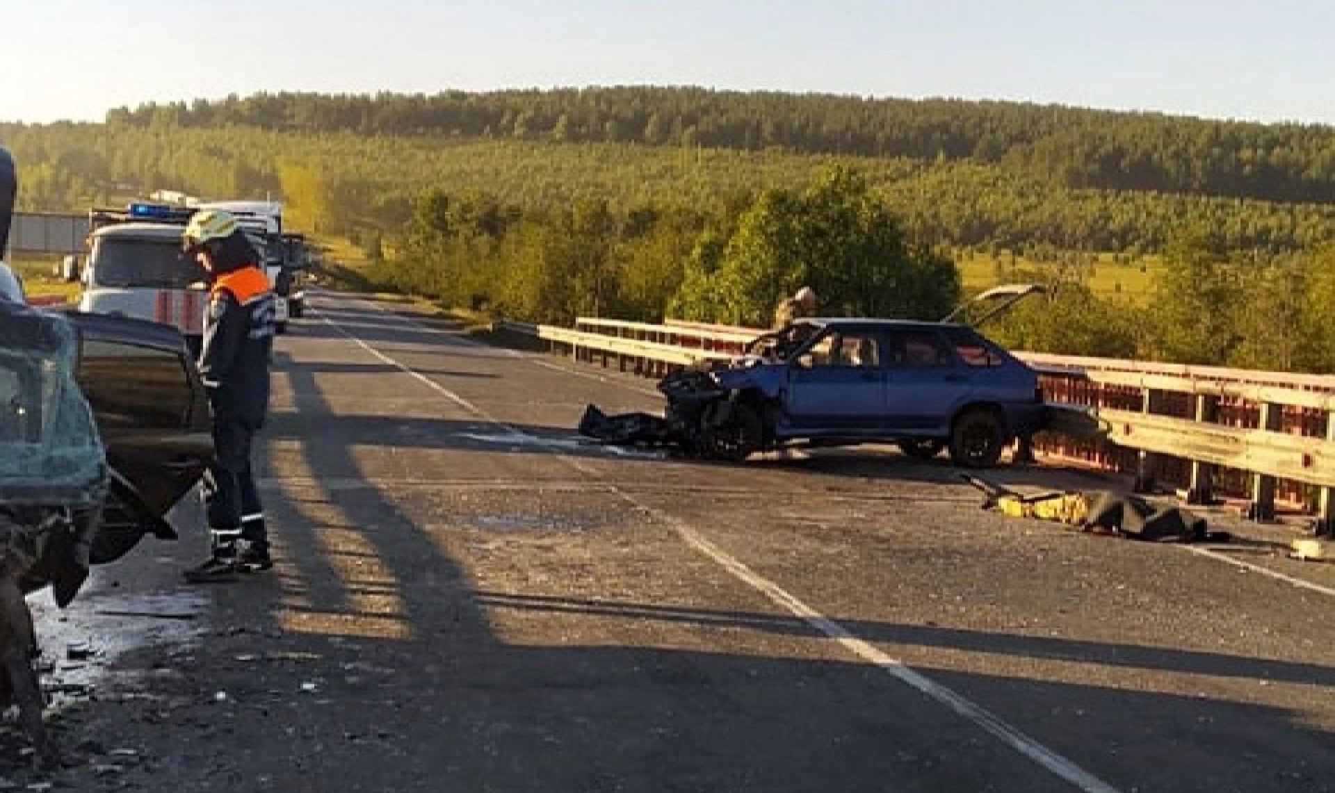 Виновник аварии на границе Челябинской области и Башкирии погиб