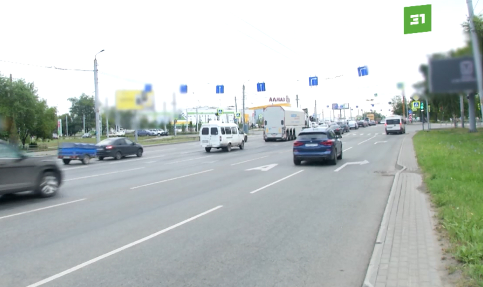В Челябинске водителей будут штрафовать за выезд на полосу общественного транспорта   