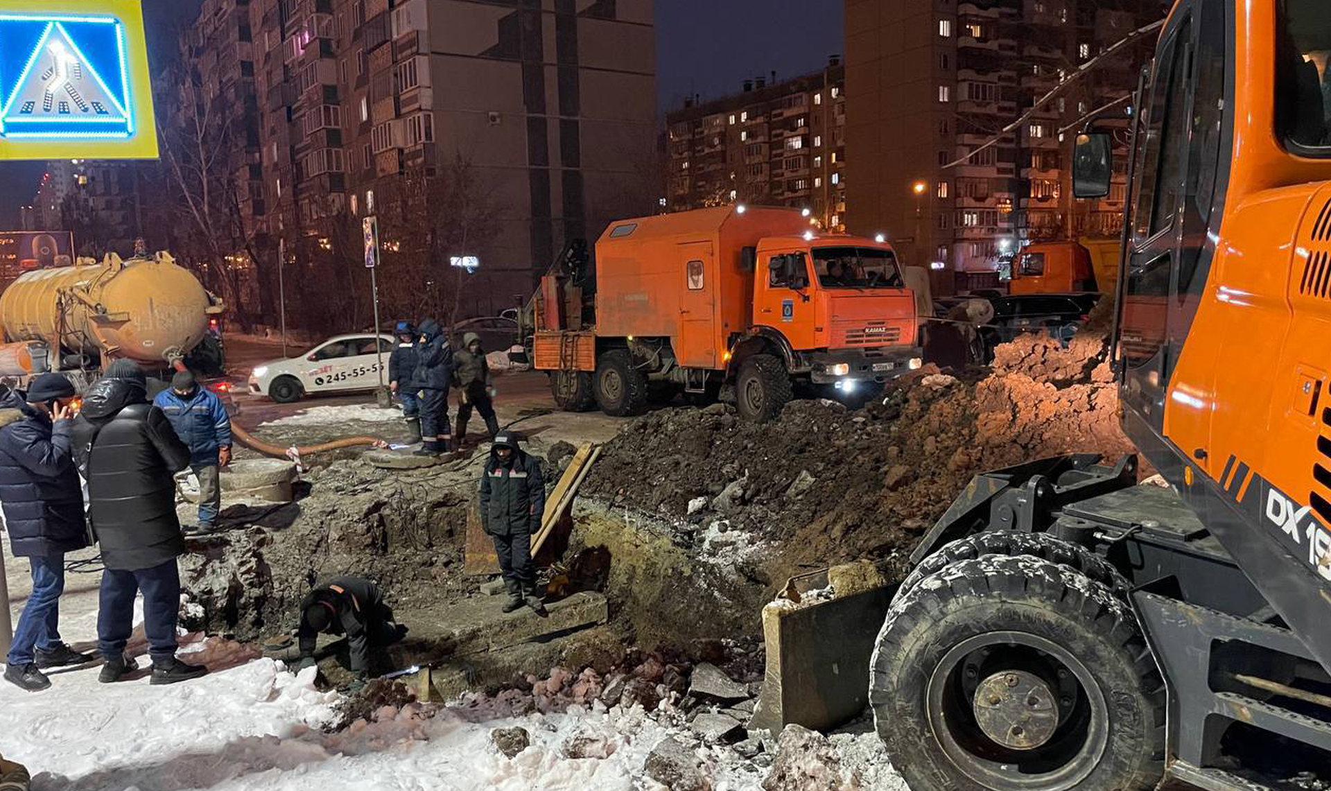 На северо-западе Челябинска завершили работы на водоводе после аварии