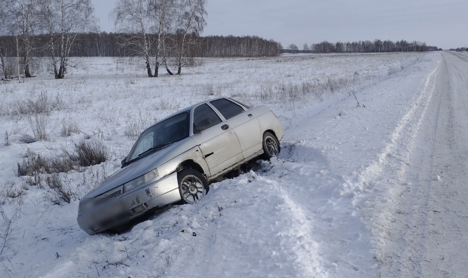 Под подозрением водитель 