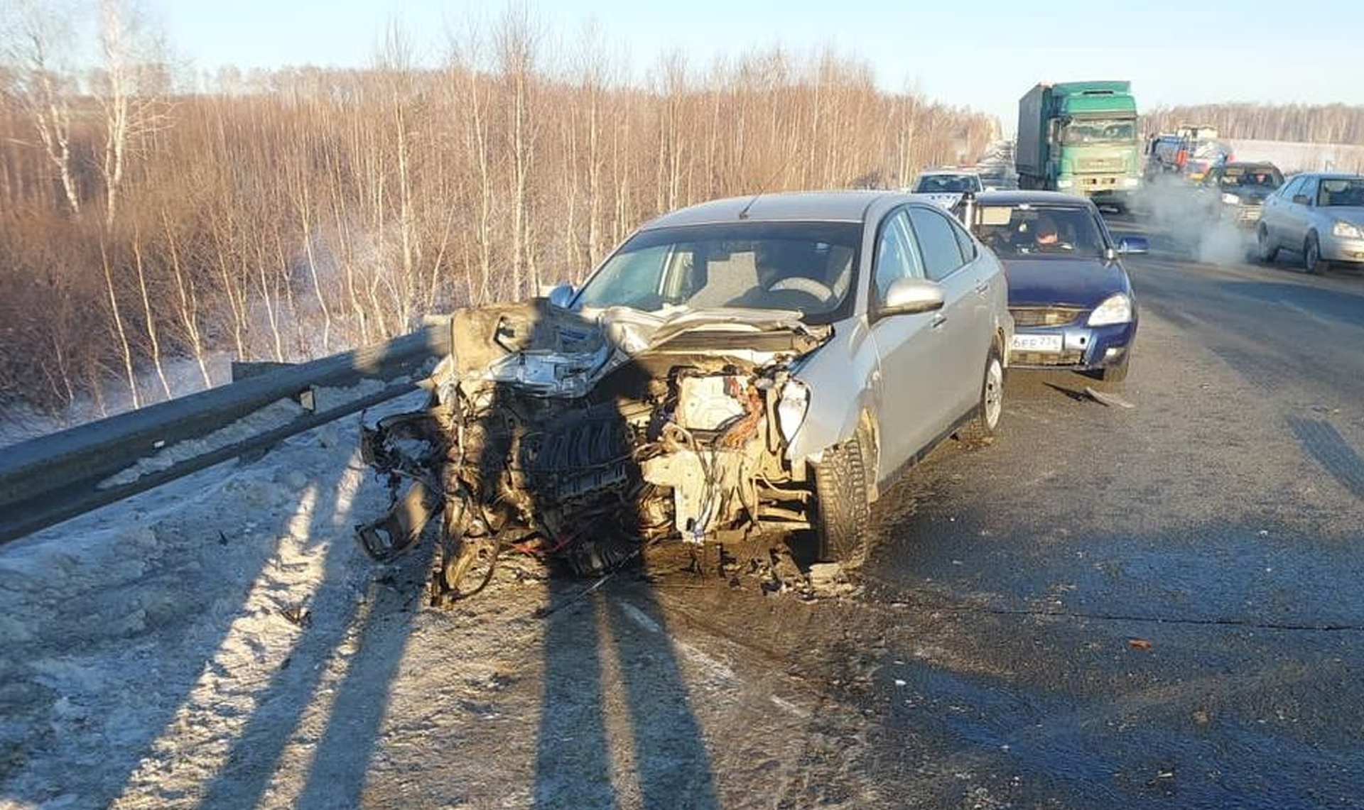 Смертельная авария произошла на трассе в Челябинской области - 31TV.RU