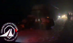 Авария произошла рано утром