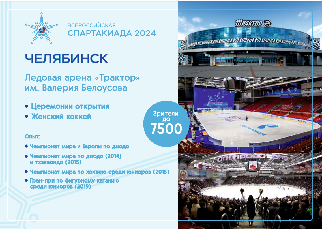 Церемония открытия пройдет в Челябинске