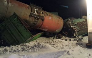 В Челябинской области столкнулись два поезда