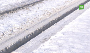 В администрации Челябинска прокомментировали очистку трамвайных путей от снега