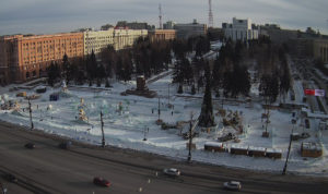 О закрытии ледового городка жителей предупредили на прошлой неделе