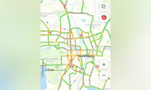 Из-за непогоды Челябинск стоит в 7-балльных пробках