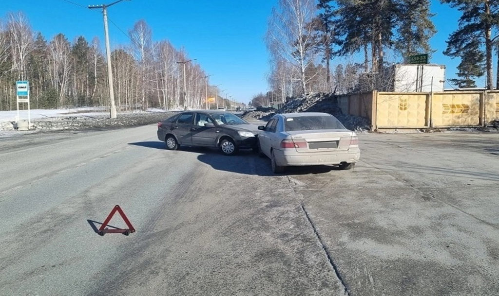 Как в Снежинске разбиваются машины