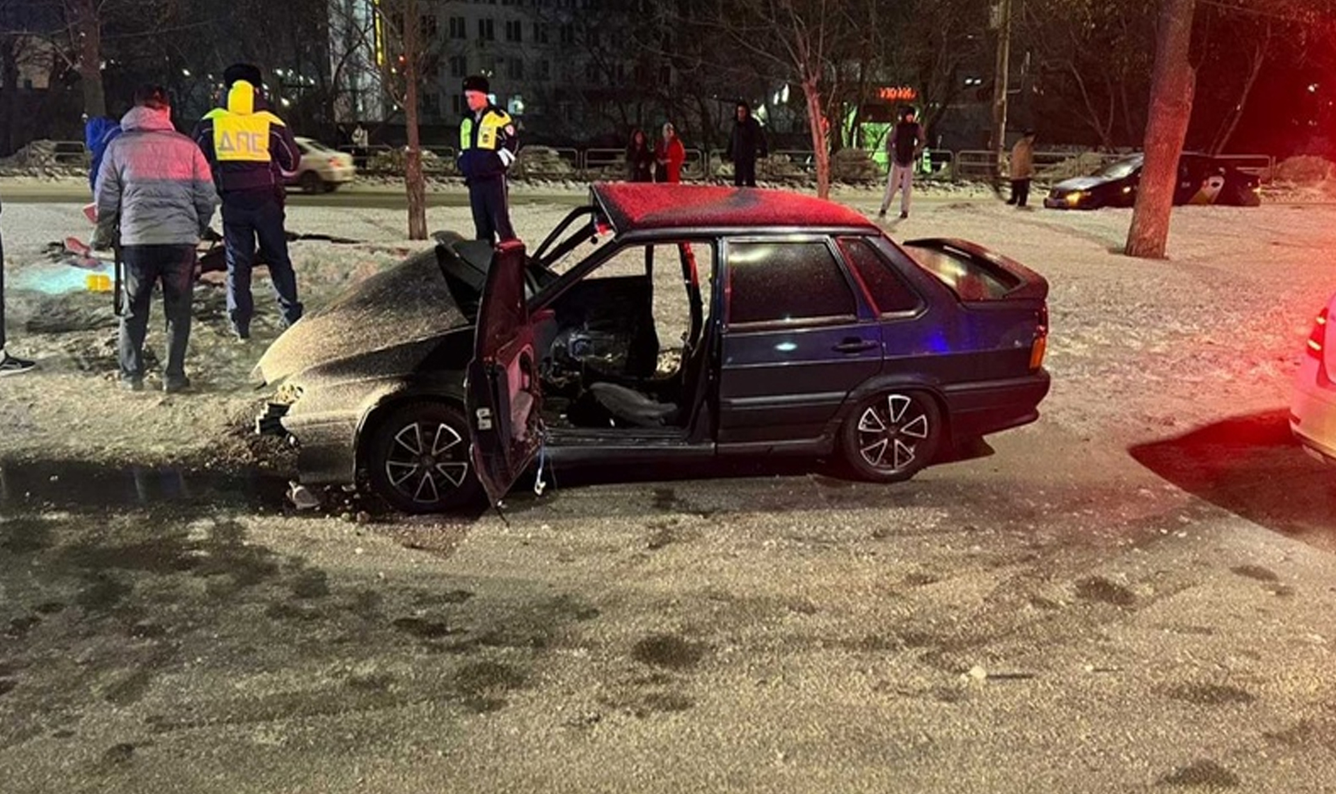 В Челябинске на улице Черкасской произошло смертельное ДТП