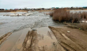 В прошлом году этот пункт пропуска также закрывали из-за паводка