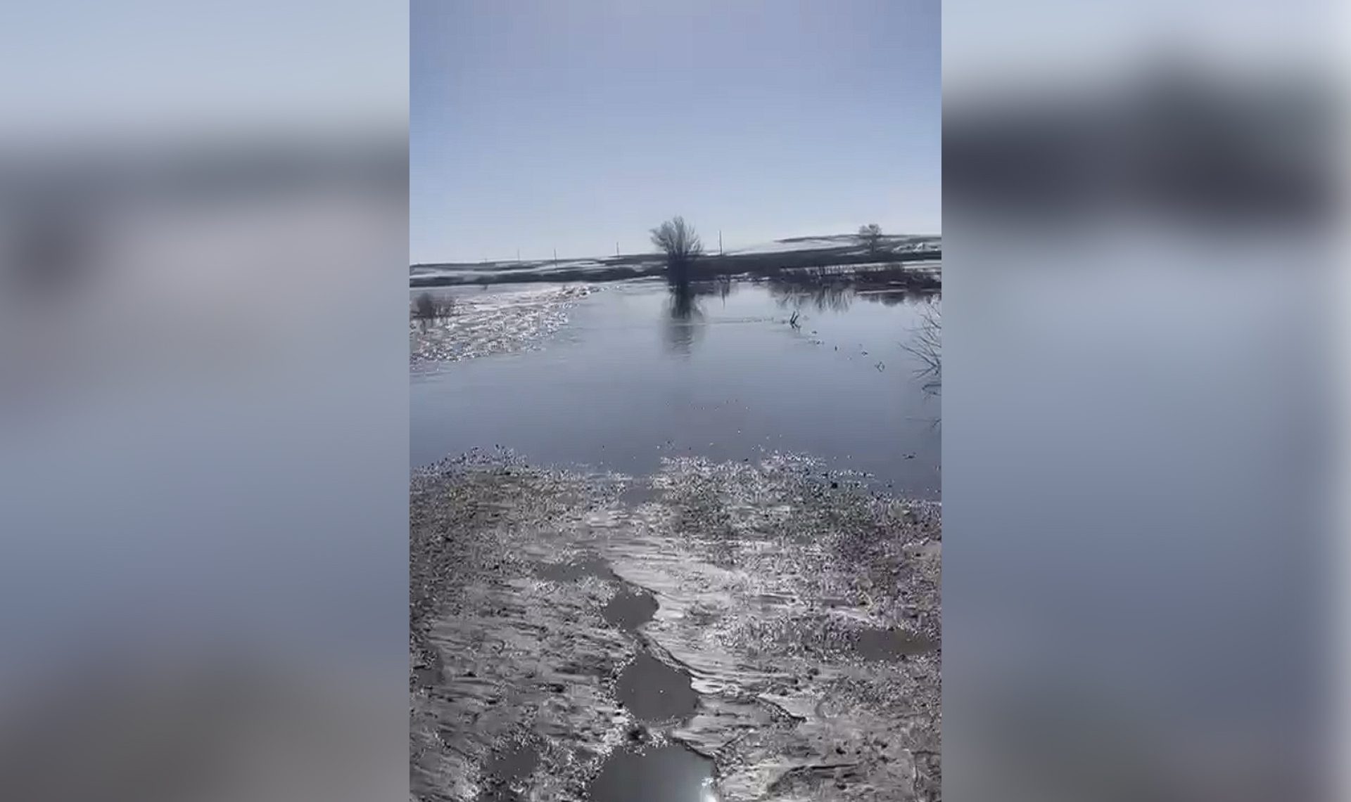 В Челябинской области зафиксировали переливы воды на пяти региональных  дорогах