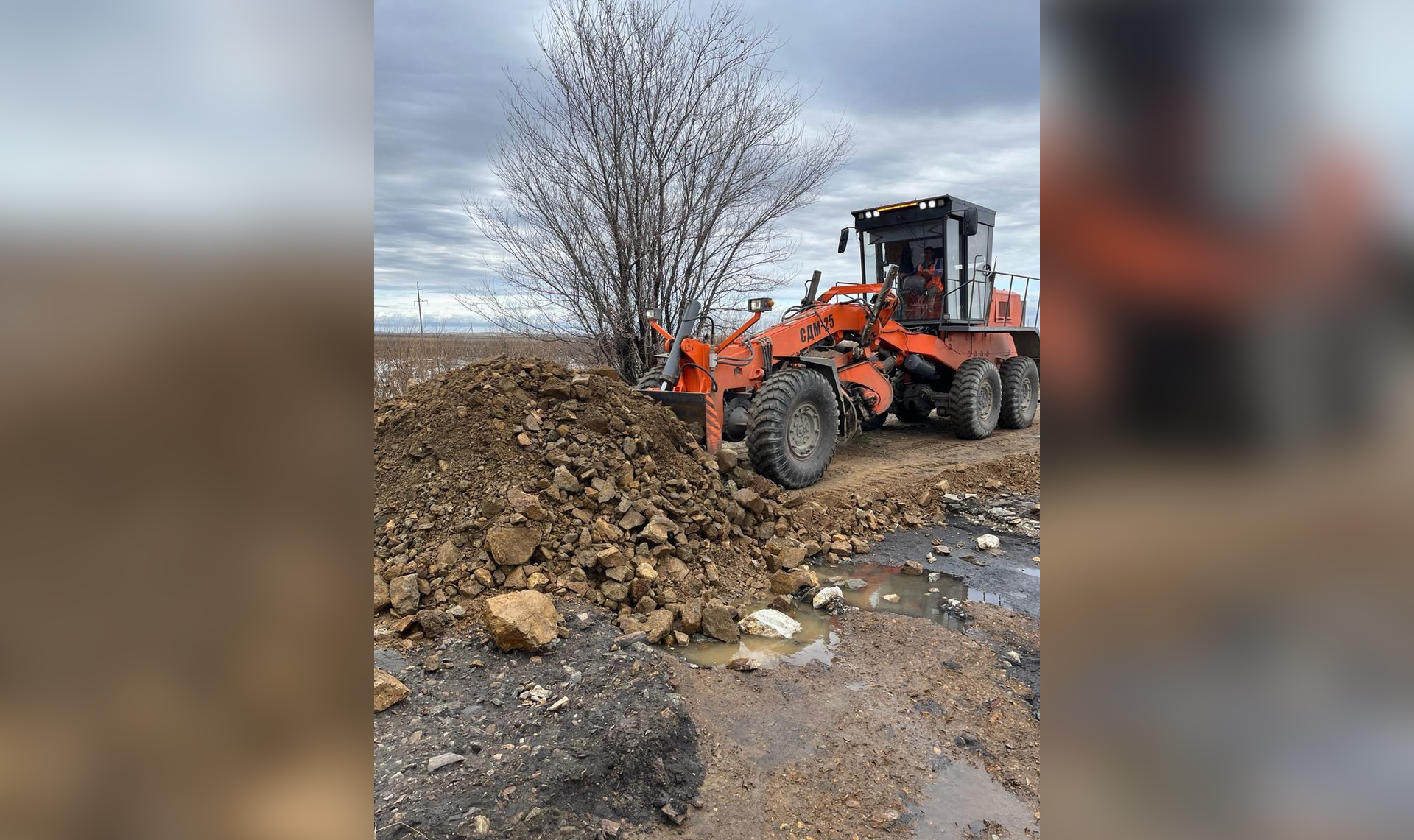 В Челябинской области зафиксировали переливы воды на пяти региональных  дорогах