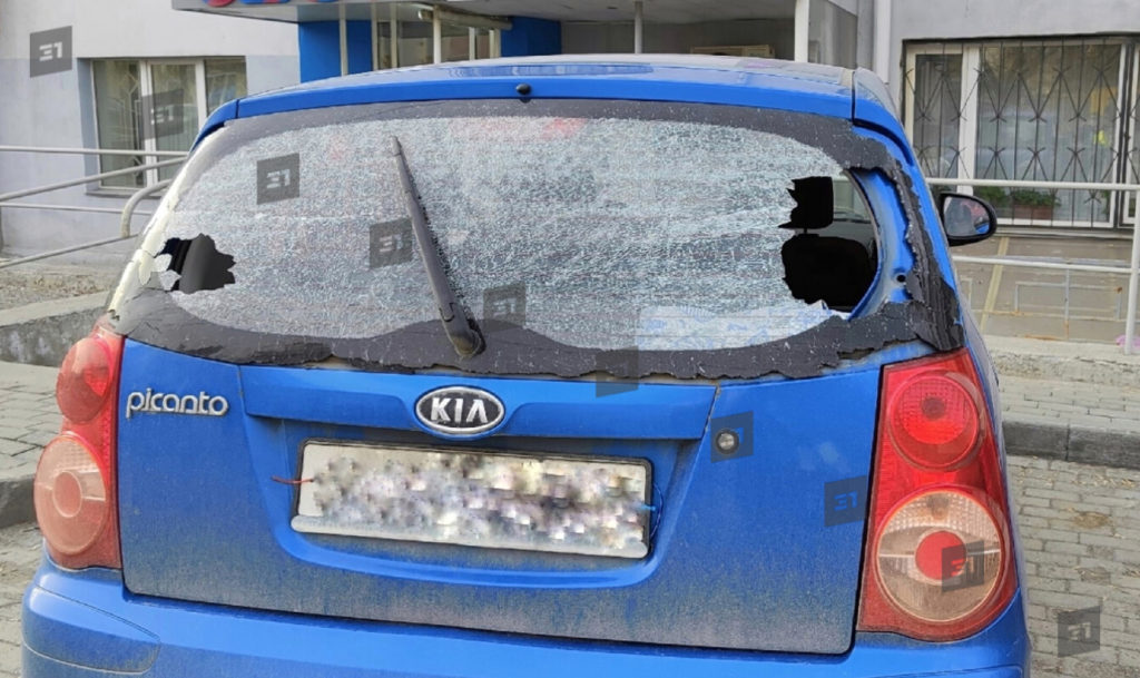 В Челябинске ищут тех, как в городе громили машину