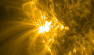Вспышка на Солнце, зафиксированная 29 мая