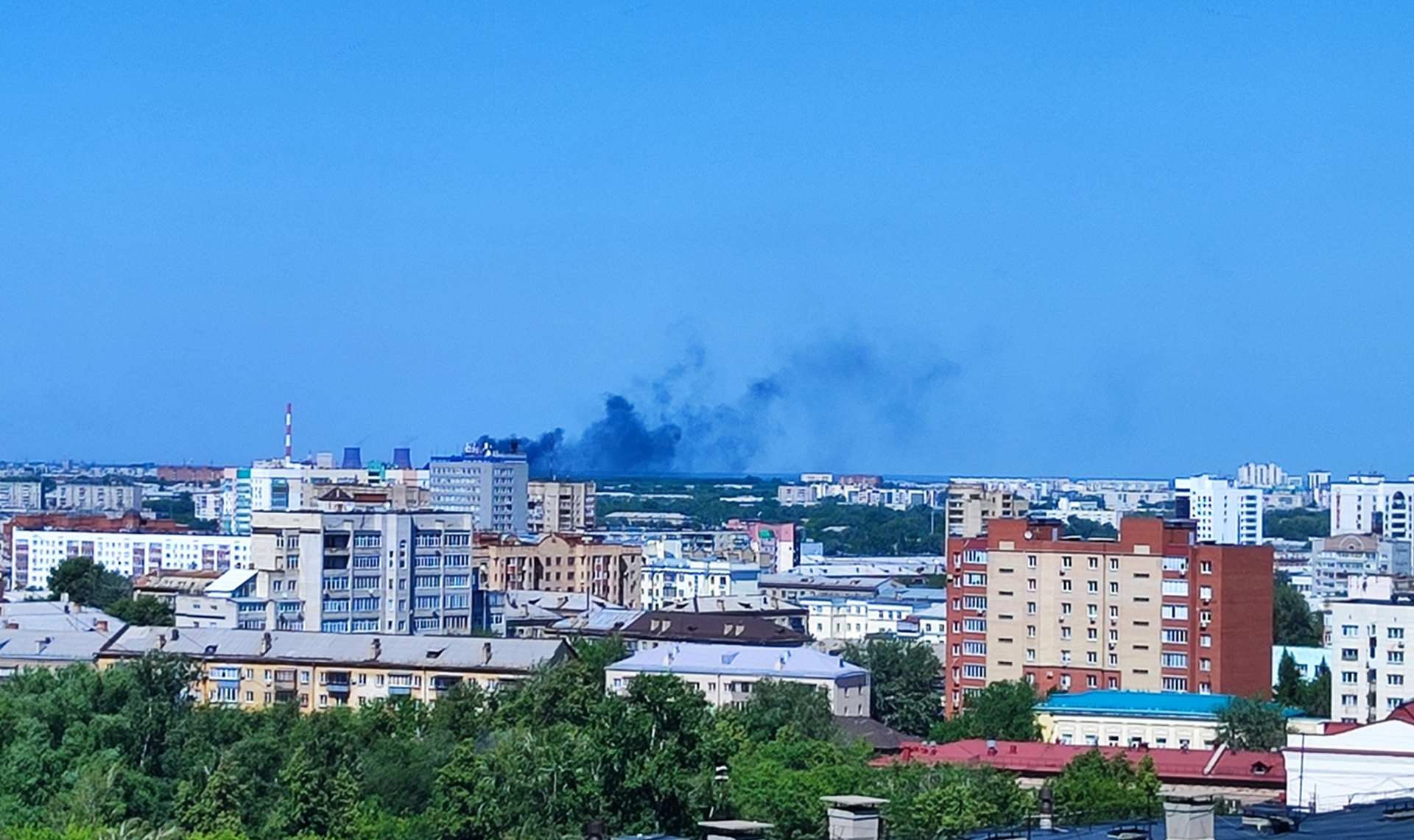 Никольская роща горит второй раз за сутки | 13.06.2024 | Челябинск -  БезФормата