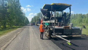 Дорога в сторону Чебаркуля