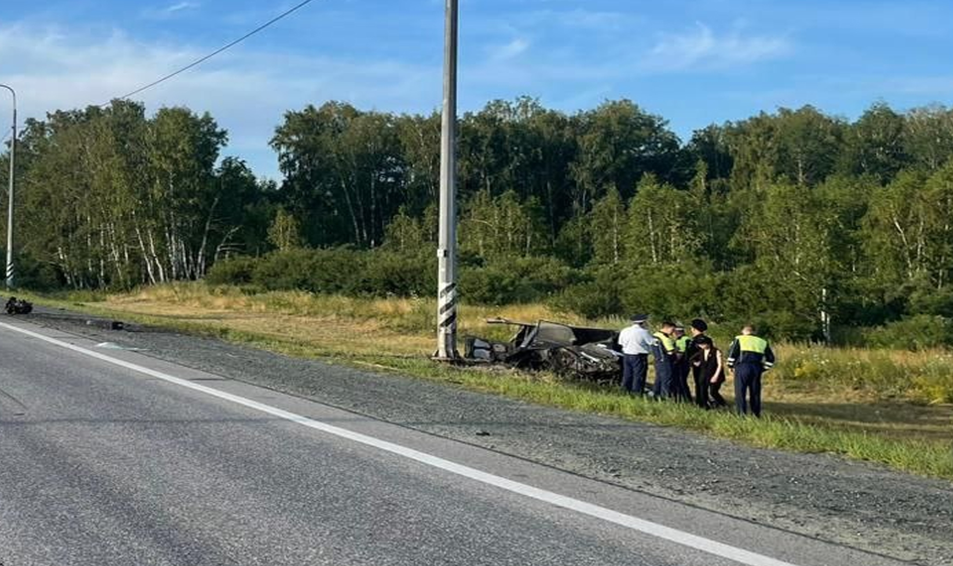 В Госавтоинспекции прокомментировали аварию, которая произошла сегодня утром на трассе М-5