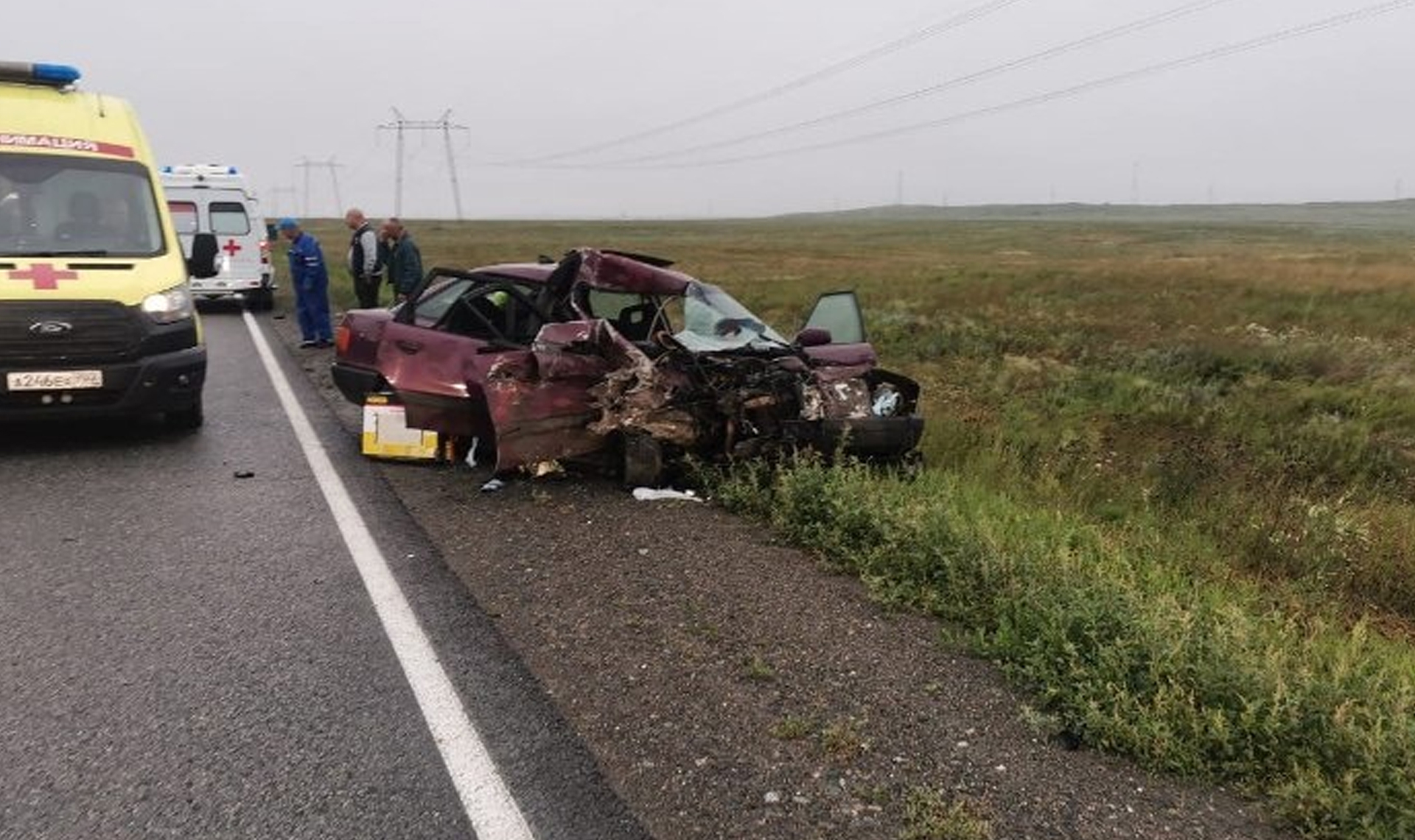 В Агаповском районе произошла авария, в которой пострадал ребёнок