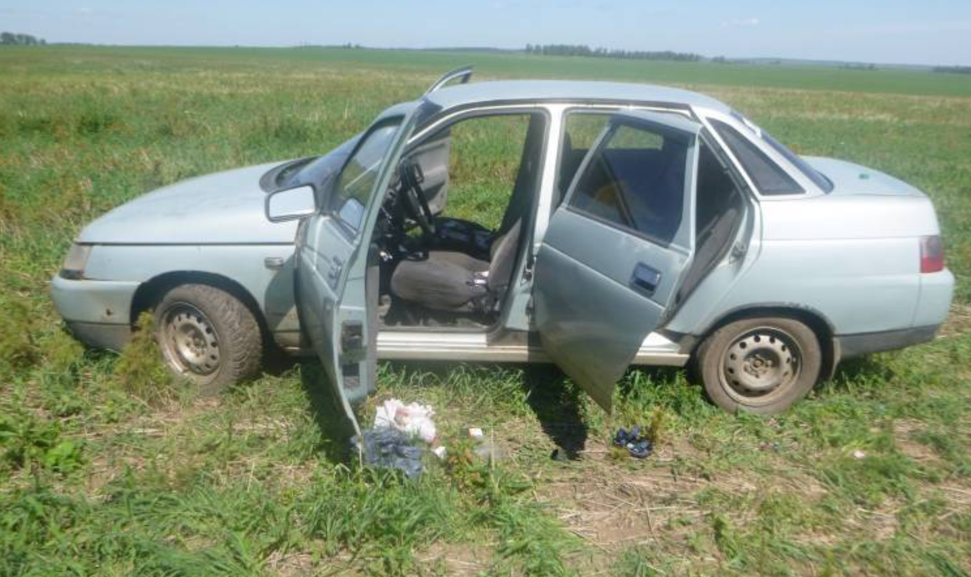 В Нагайбакском районе поймали угонщика 