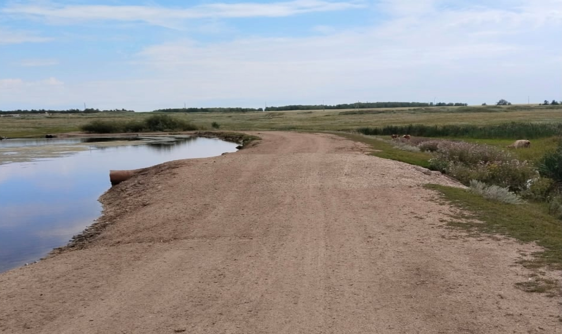 Ремонт водопропускного сооружения в поселке Березки Кизильского района провели только после вмешательства прокуратуры