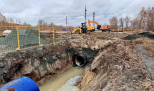 Подрядчик обещает завершить ремонт городского коллектора в Копейске до конца года