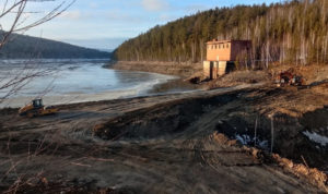 Киалимское водохранилище начали заполнять водой