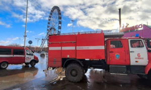 В ТРК «Горки» случился пожар. Эвакуированы 150 человек