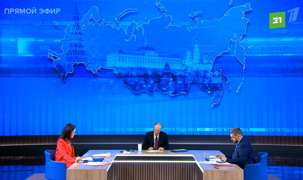 Какие заявления сделал Владимир Путин в прямом эфире?