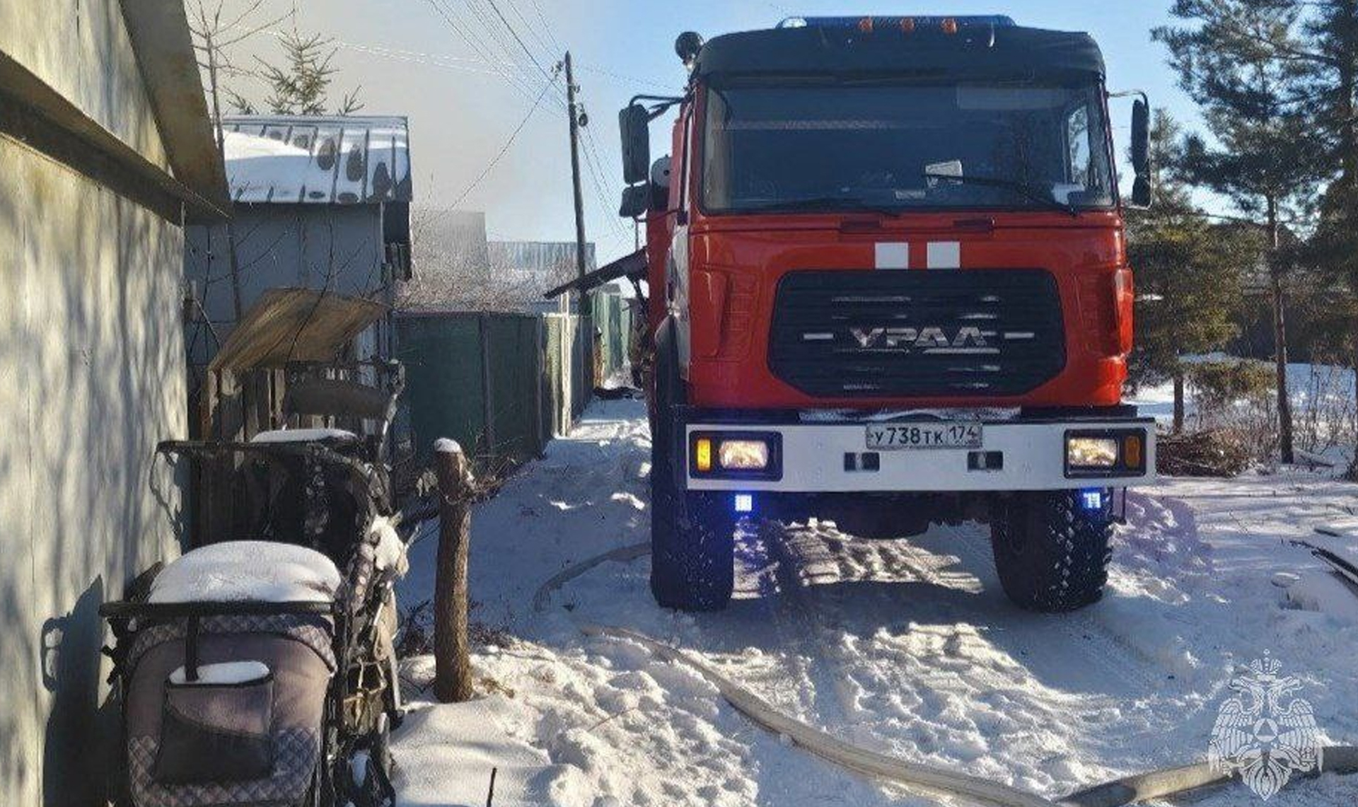 В Магнитогорске погибла пожилая женщина