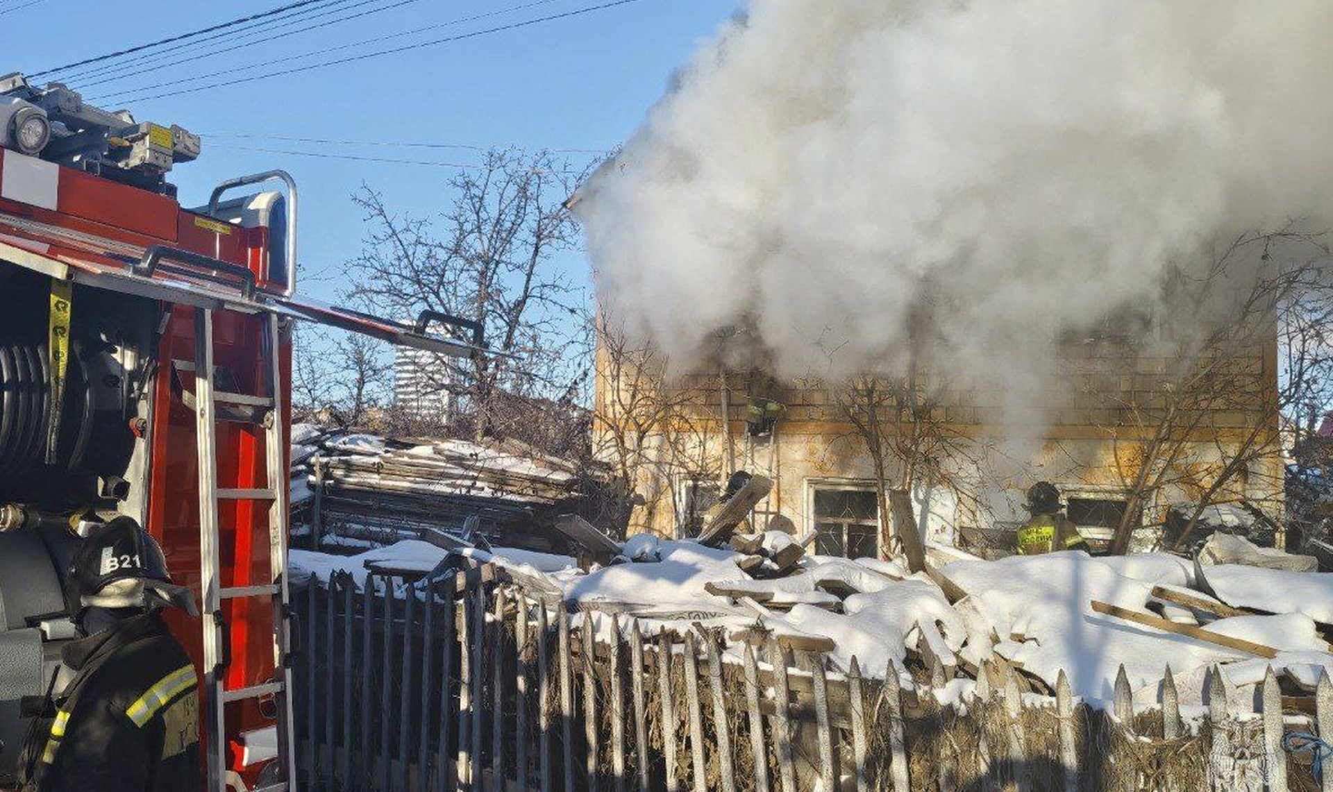 В Магнитогорске погибла пожилая женщина