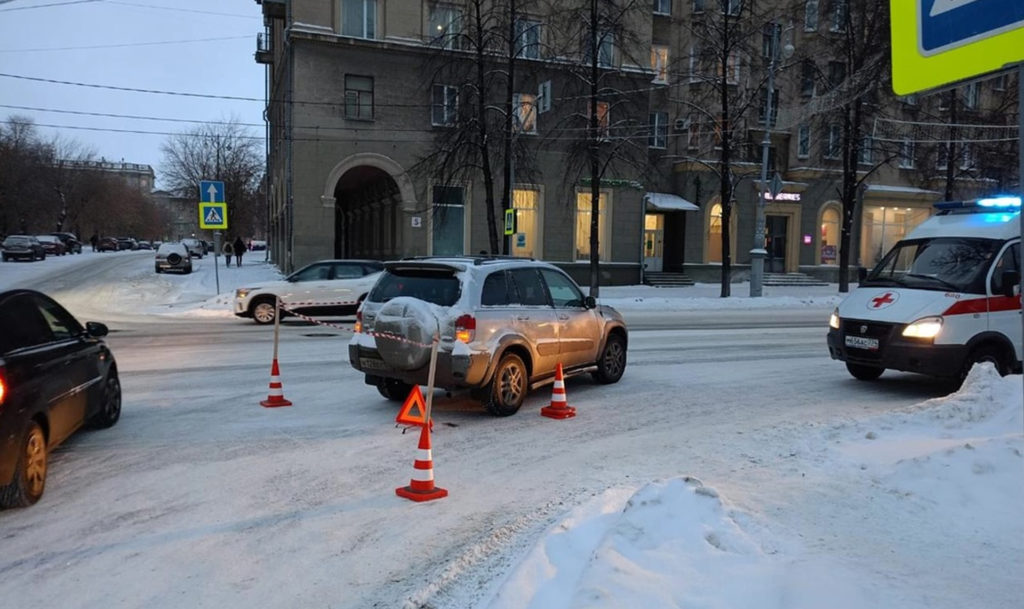 Внедорожник сбил пенсионерку