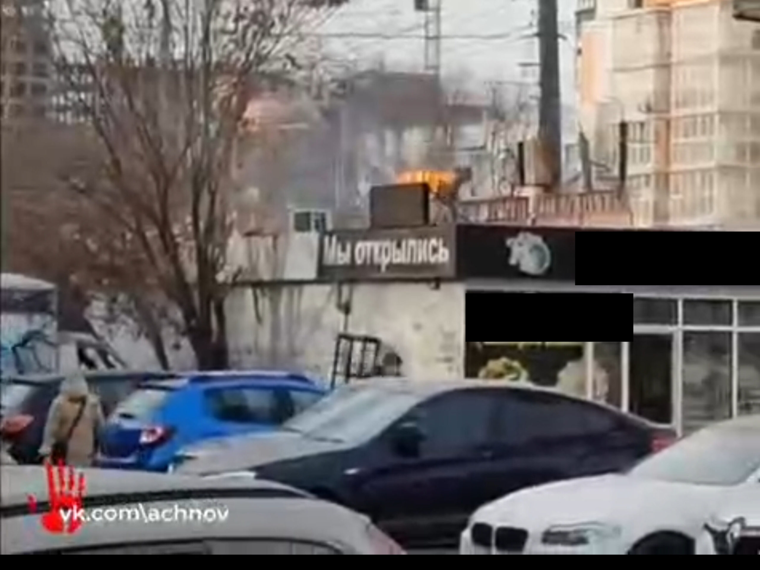 Едва не остались без шаурмы — возгорание в шаурмечной