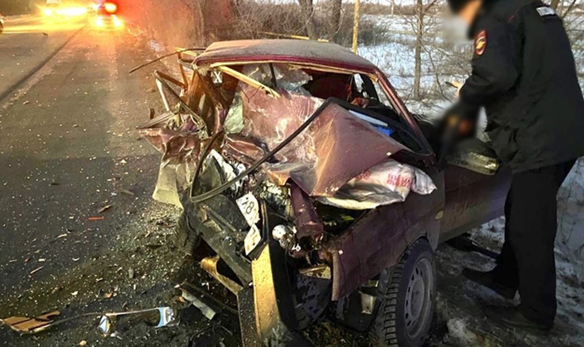 Разыскиваются очевидцы ДТП, которое произошло на улице Строителей в поселке Локомотивный