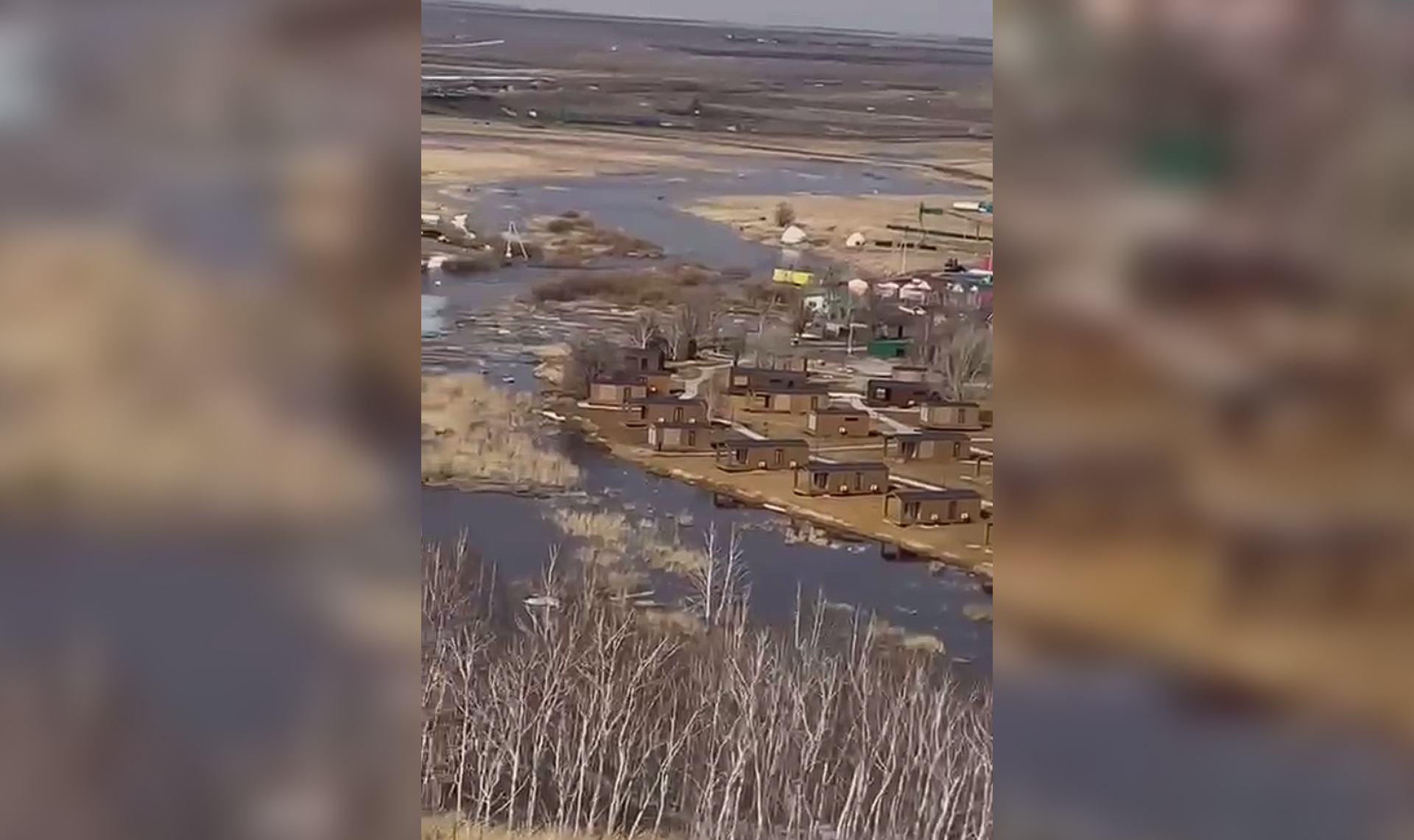 Большая вода подбирается к музею-заповеднику «Аркаим»