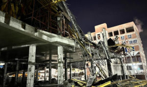 Следственный комитет возбудил уголовное дело из-за обрушения здания на Труда