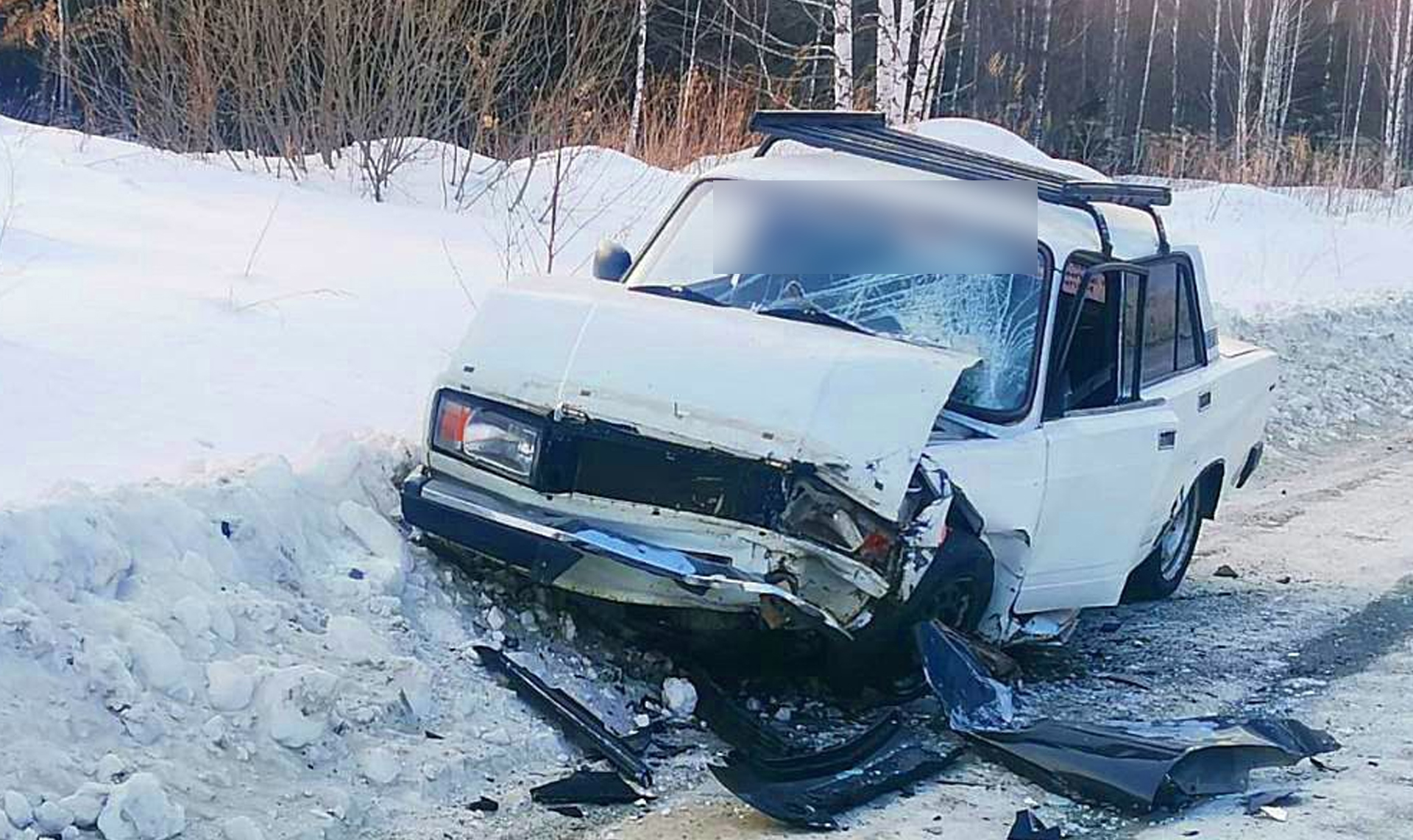 Подросток за рулем «Приоры» устроил аварию в Кусинском районе