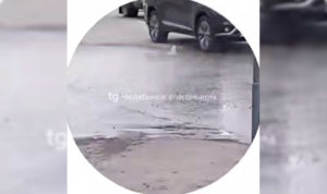 В Челябинске на Островского появился фонтанчик