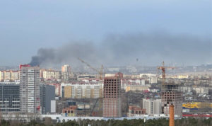 В Челябинске вновь пожар: горят трамваи в депо №2