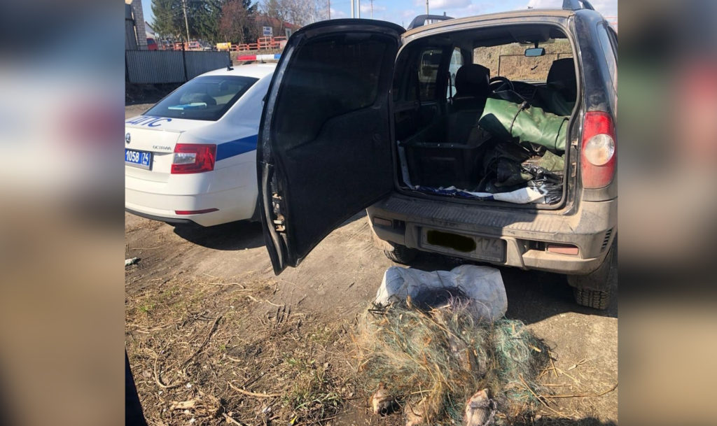 Водитель, в чьей машине нашли кучу рыбы, попал под пристальное внимание полицейских