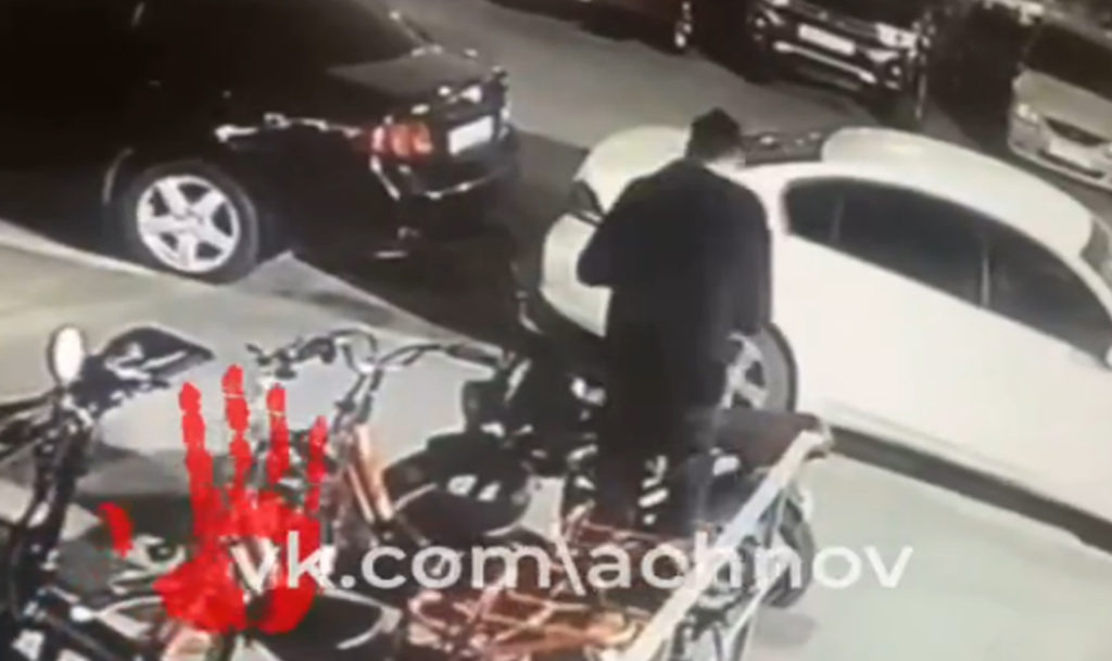 Полиция поймала велосипедного вора