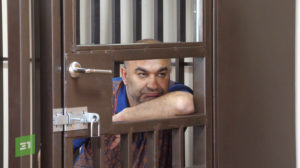 Ромик Варданян в зале суда