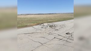 Дорога в Агаповском районе